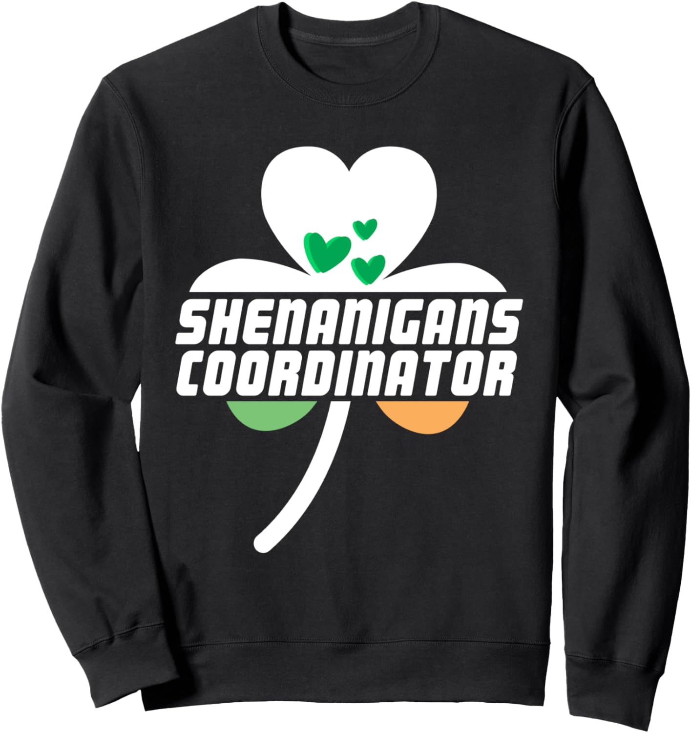 

Координатор шалостей Cloverleaf Толстовка Cloverleaf Irish Gift Idea, черный
