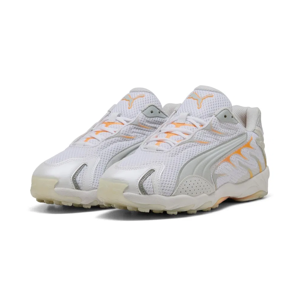 Мужские беговые кроссовки Inhale бело-чёрные от Puma