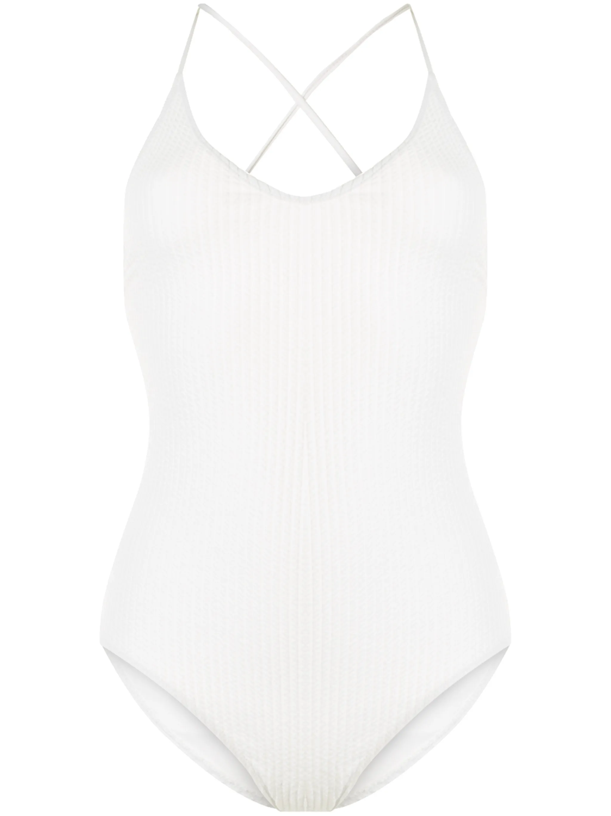 

Купальник Margot в рубчик Duskii, белый