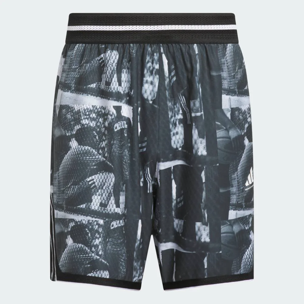 Шорты Crazy Light AOP Adidas, white — фото 4