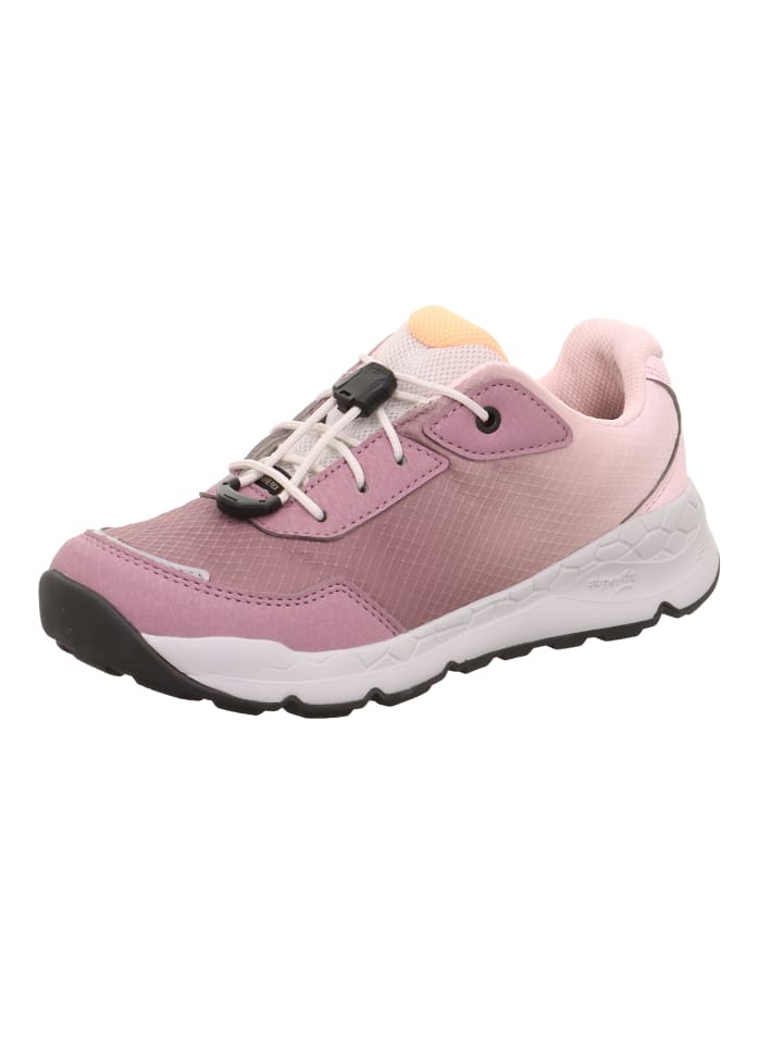 

Кроссовки на шнуровке superfit, цвет lila/rosa