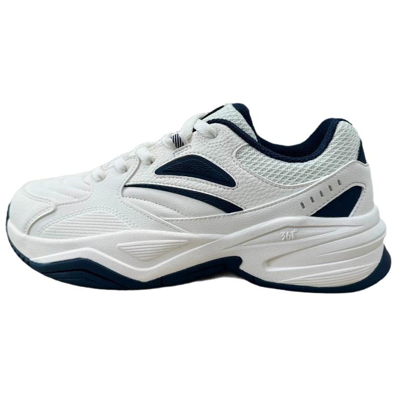 

361° Net Joy Cushioning, Wear Resistant низкие повседневные кроссовки мужские бело-синие