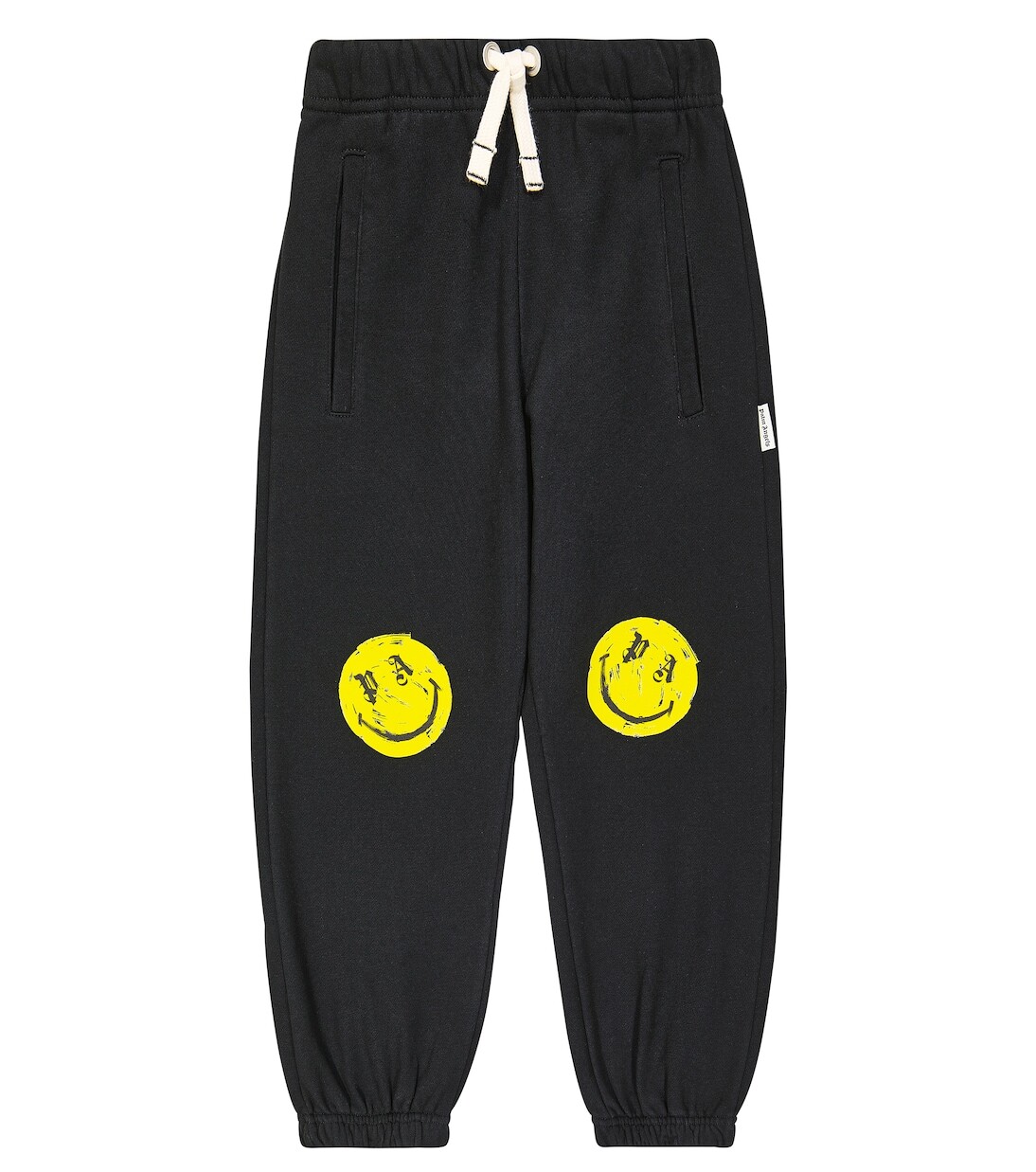 

Спортивные брюки из хлопкового джерси Palm Angels Kids, черный