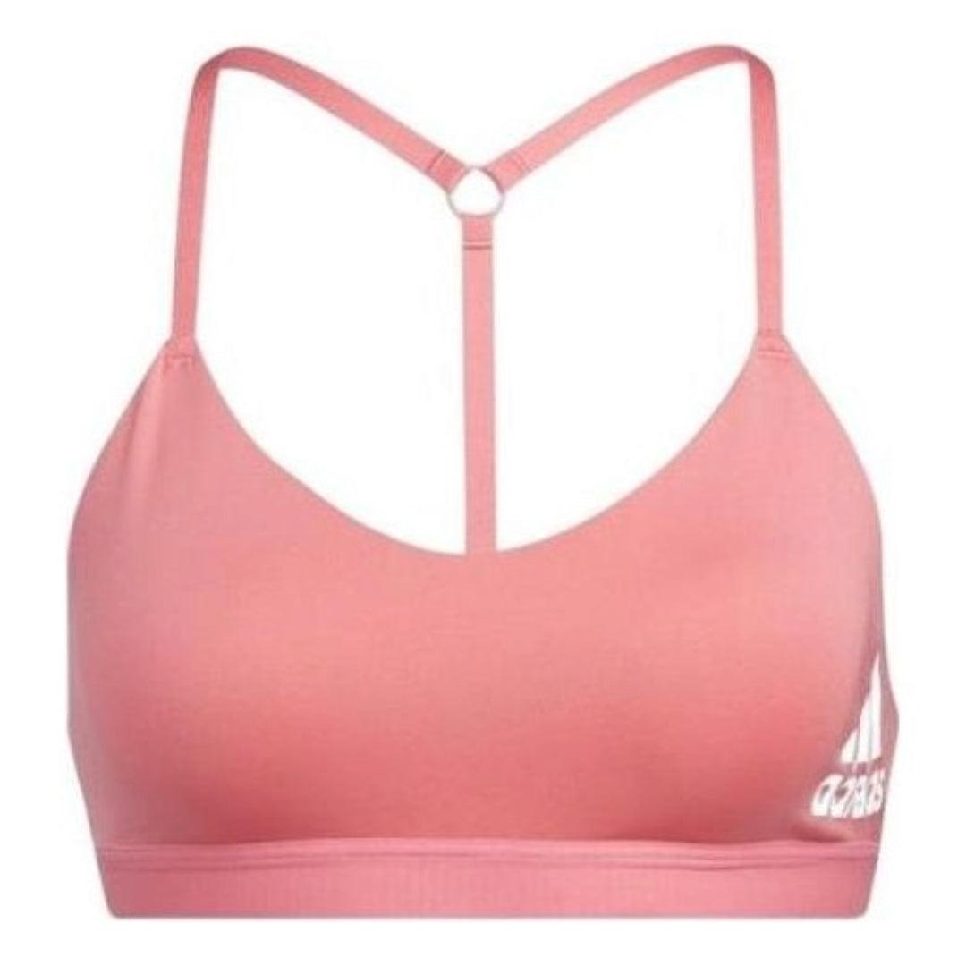 

Бюстгальтер (WMNS) adidas All Me Light Support Training Bra 'Pink White'