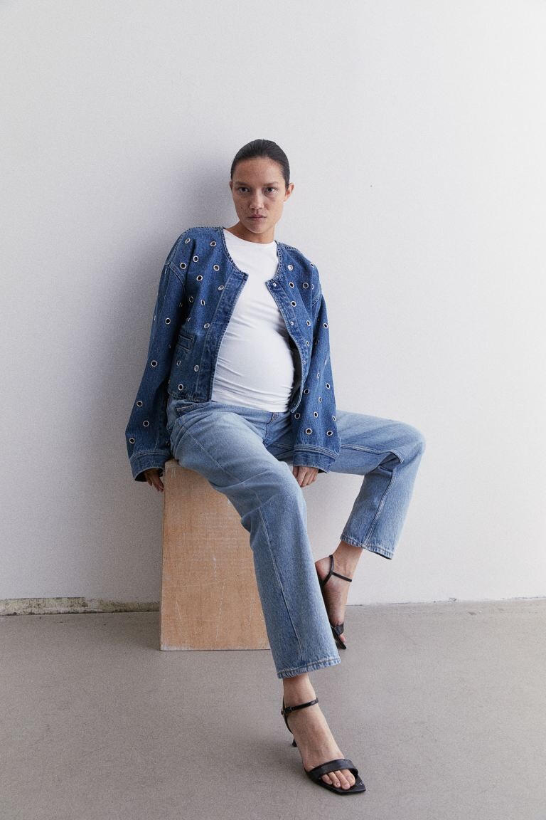 

Футболка «Мама» из микрофибры H&M, белый