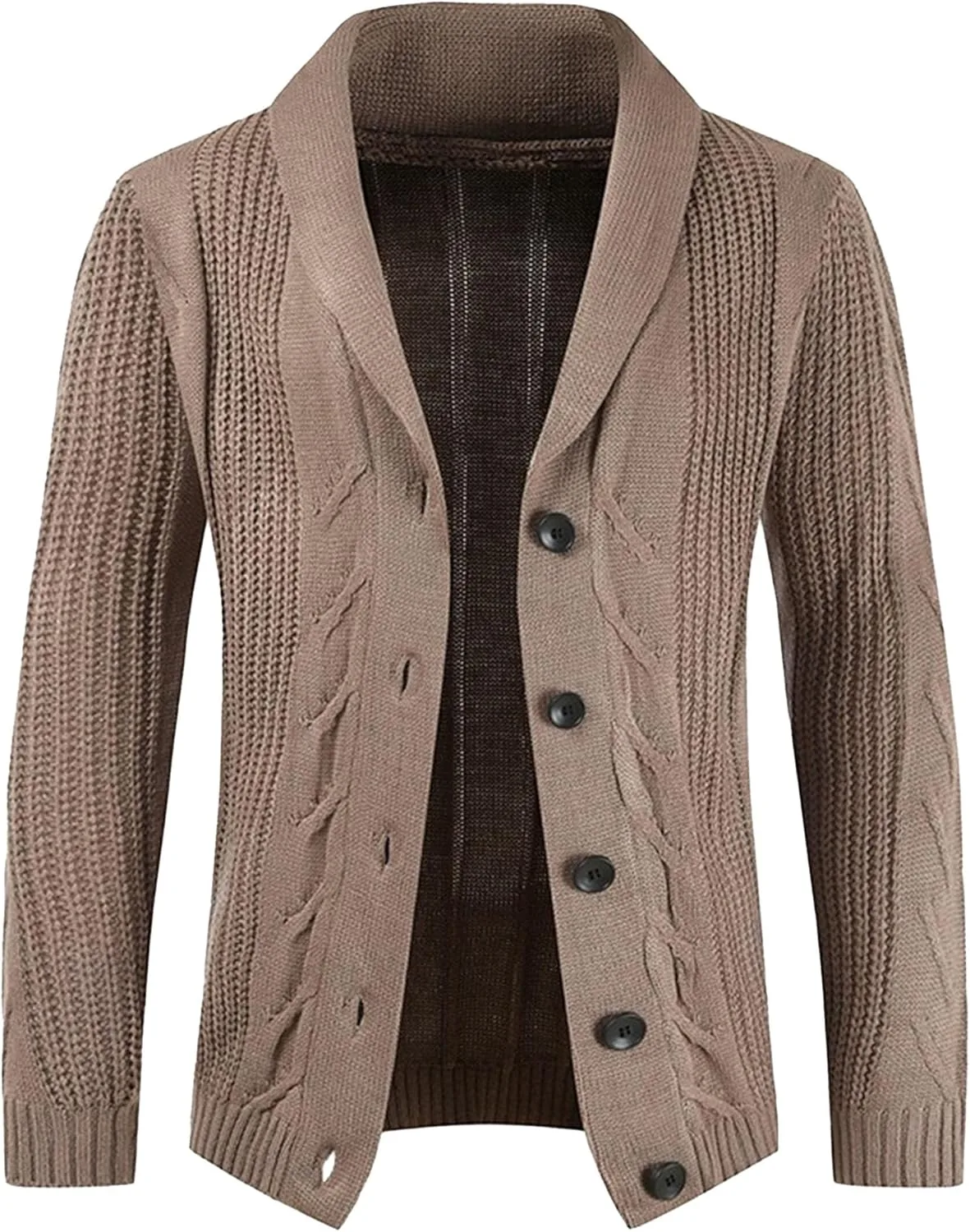 

Мужской кардиган с шалью Slim Fit