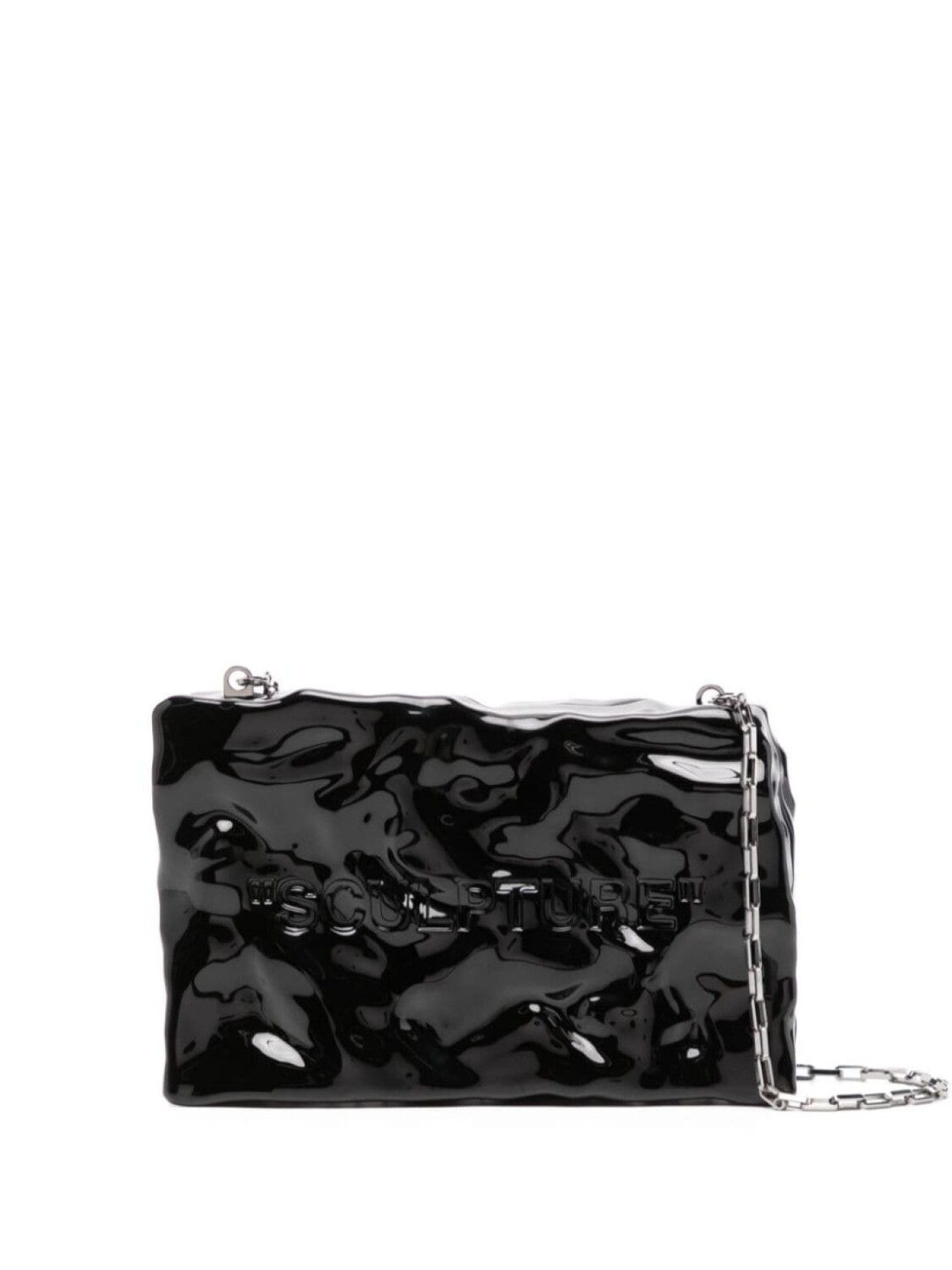 

Off-White фактурный клатч Quote, черный