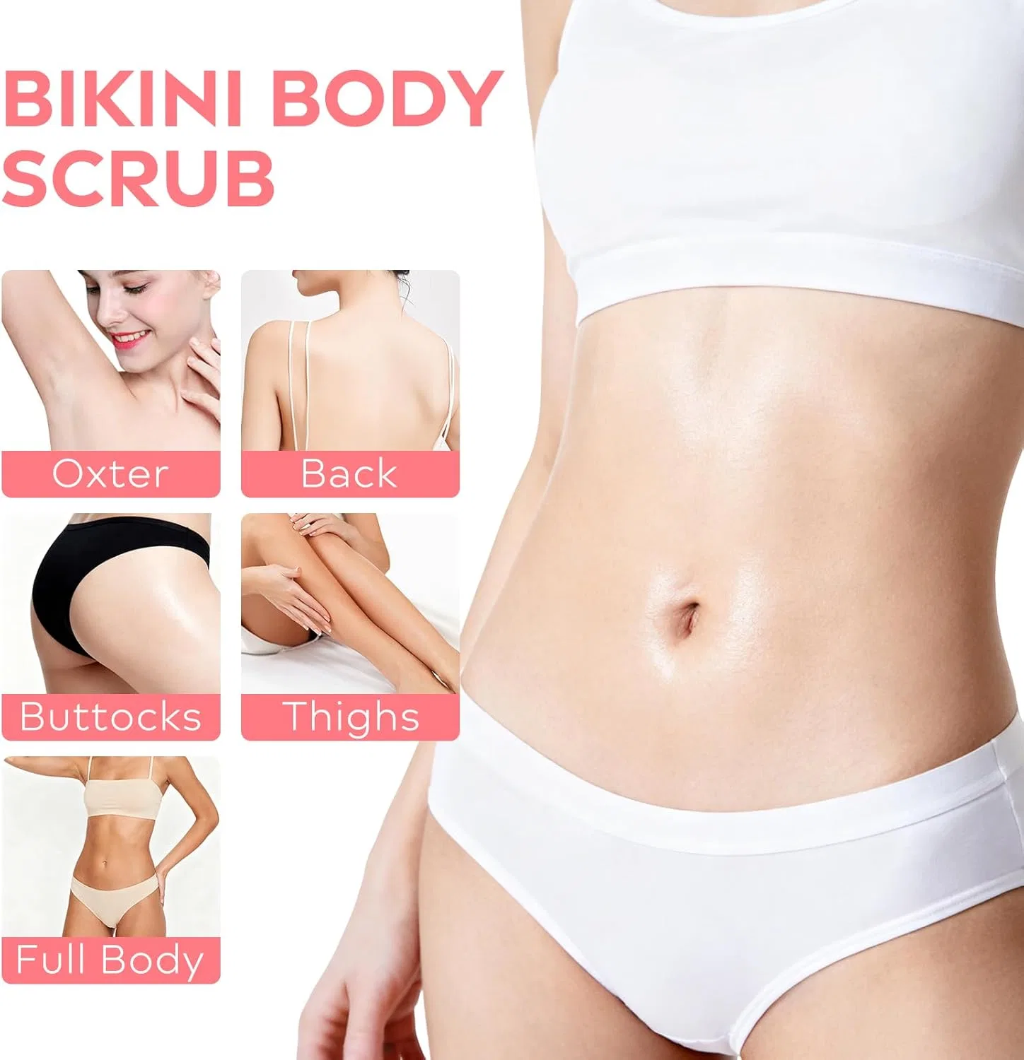 Скраб для тела Bikini Area Exfoliator Watermelon GUOYAOLIFU 7.5 oz — фото 4