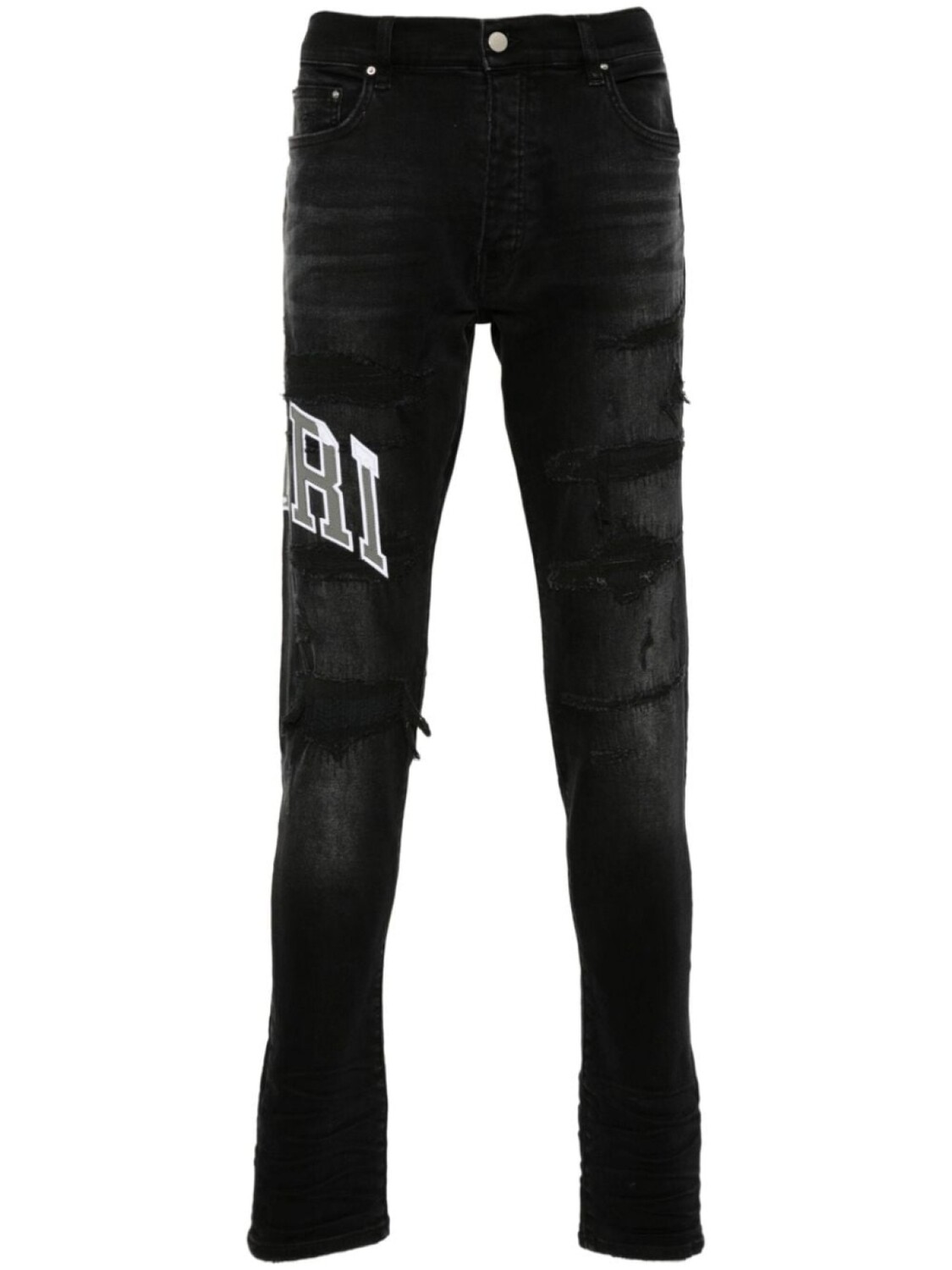 

AMIRI джинсы Varsity Logo Repair, черный