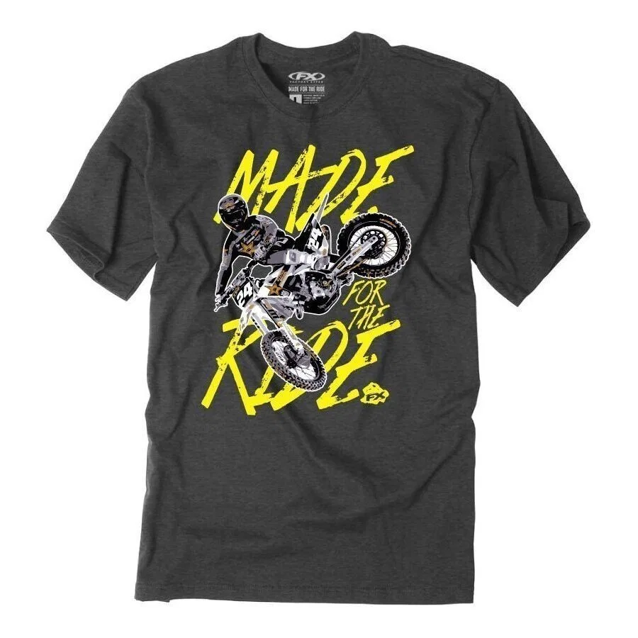 Молодежная футболка fx rj Factory Effex, Heather Charcoal