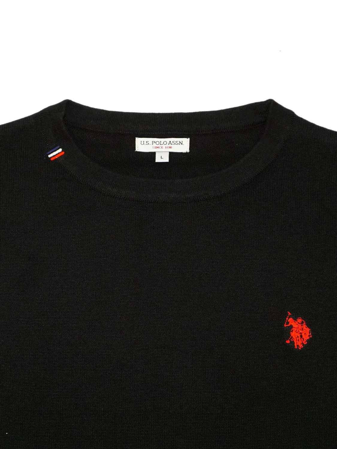 Свитер U.S. Polo Assn., Black — фото 3