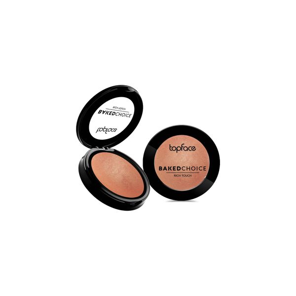 

Румяна 005, 5г Topface Baked choice blush on, цвет 005