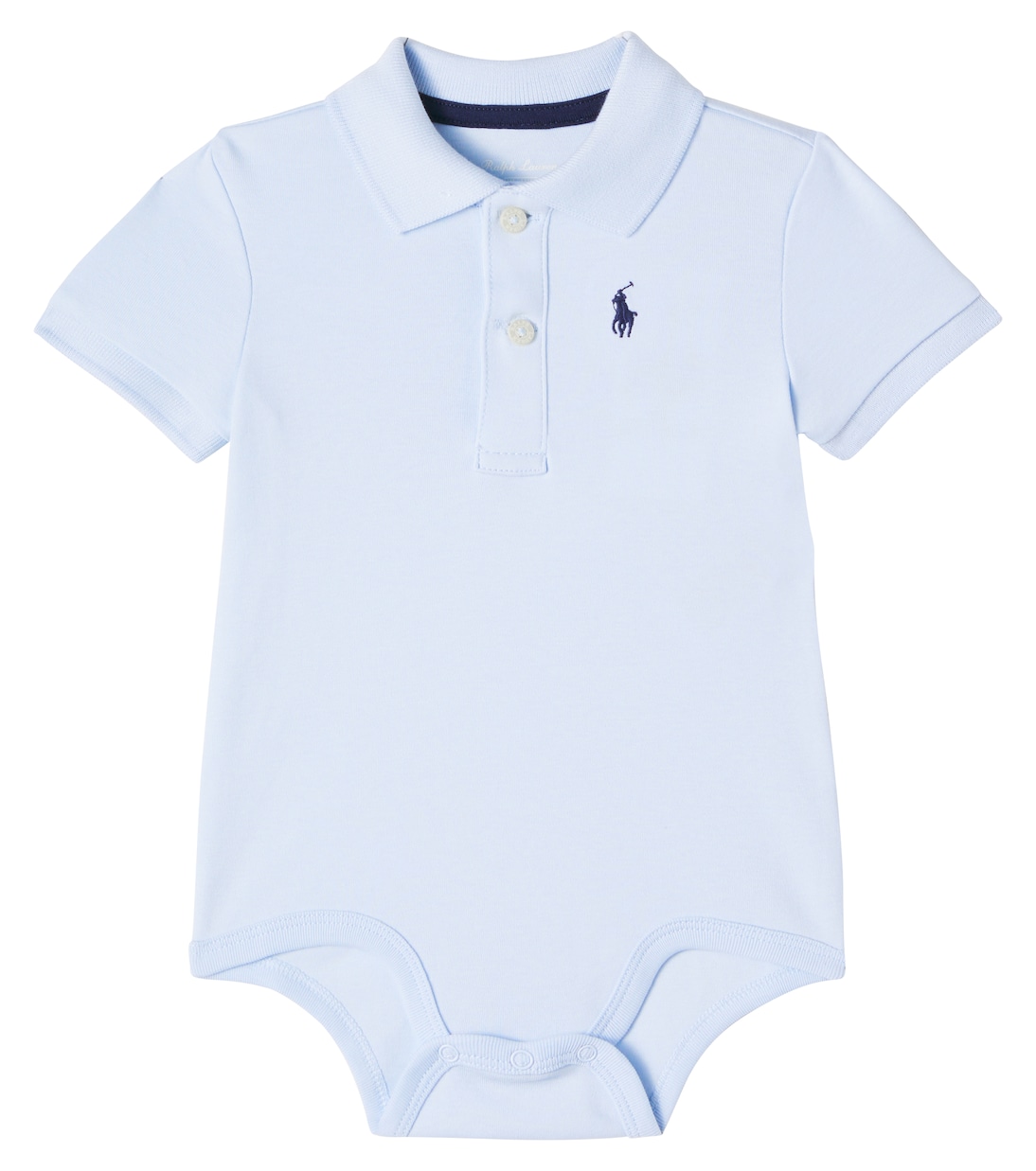 

Детский хлопковый боди Polo Ralph Lauren Kids, Beryl Blue