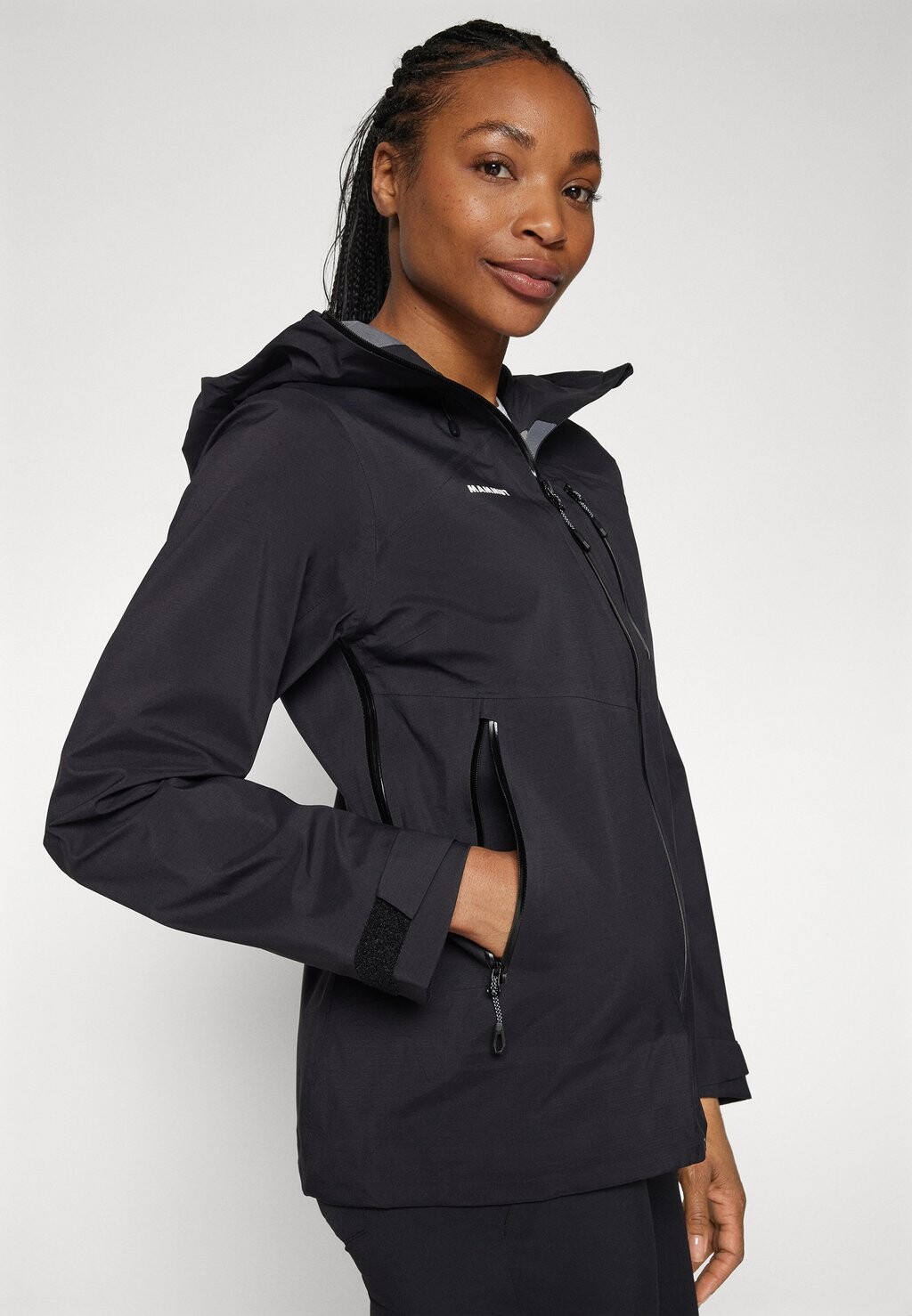 

Жакет Hardshell Alto Guide Hooded Jacket Women Mammut, черный