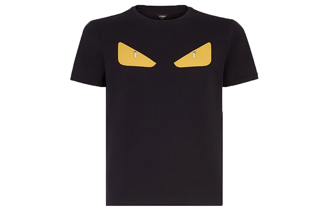 

Футболка мужская черная FENDI