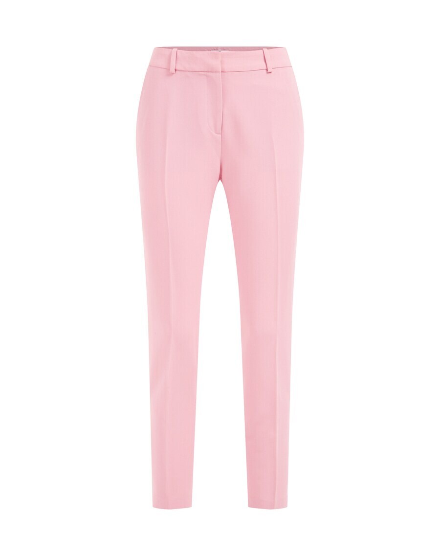 

Плиссированные брюки We Fashion, розовый