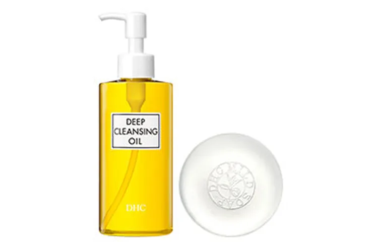 DHC Набор для ухода за кожей Dual Cleanser: очищающее масло + питательное мыло, Cleansing Oil 120ml+Honey Soap 35g — фото 2