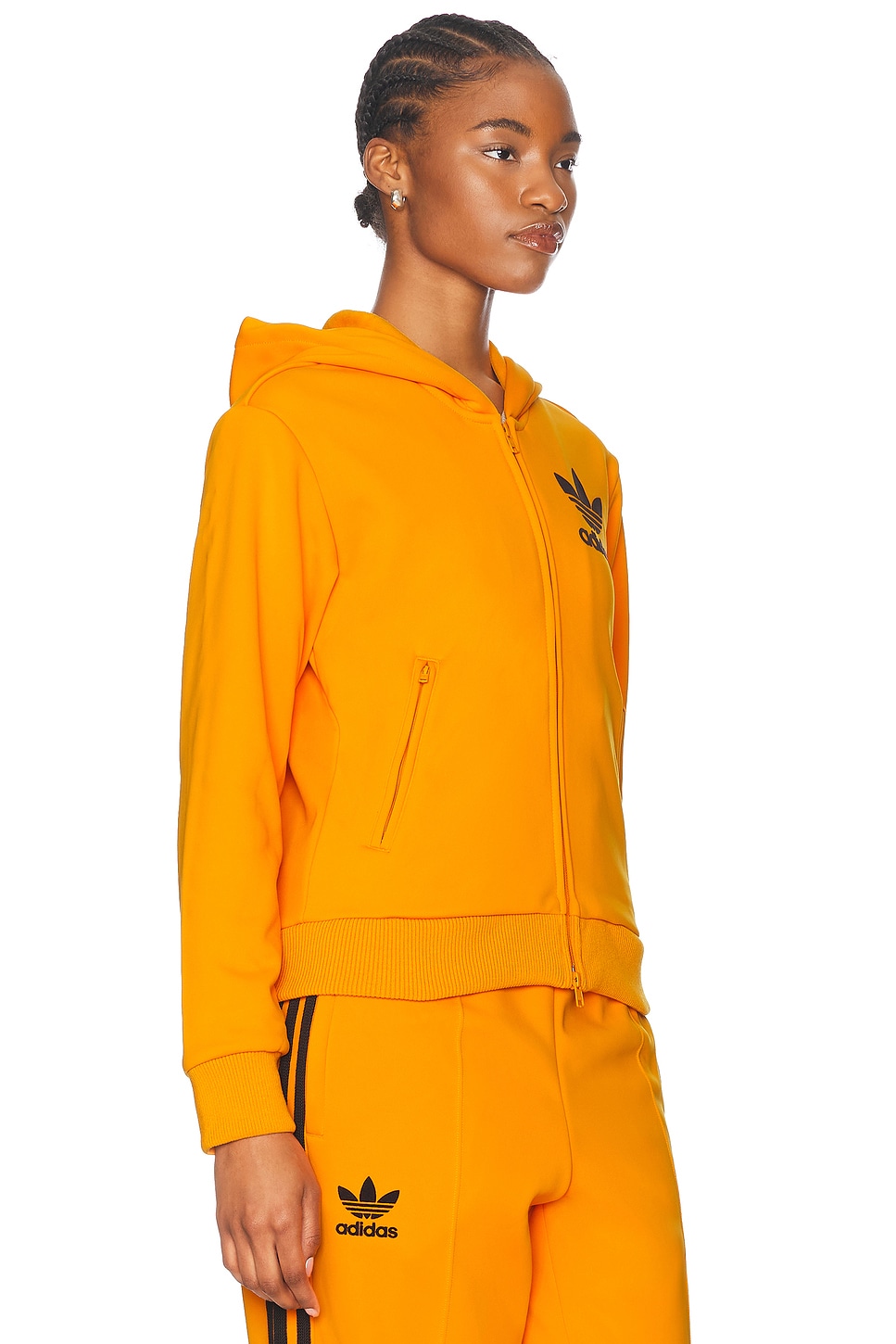 

Трек Толстовка adidas by Wales Bonner, цвет Eqt Orange S16