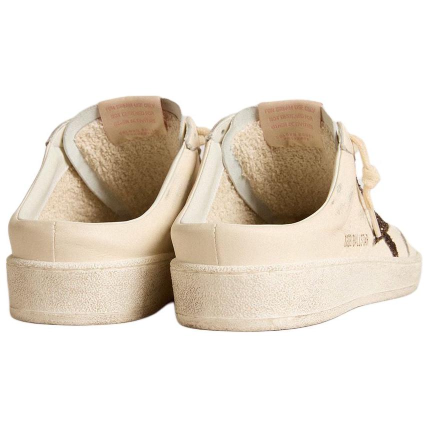 Бал Стар Закрытые Тапочки Женские Бежевый Golden Goose — фото 4