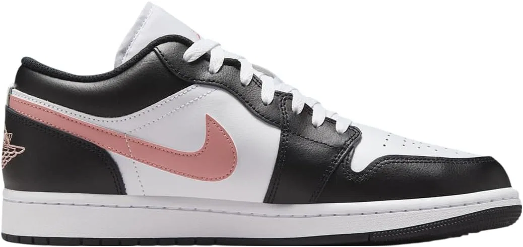 Мужские баскетбольные кроссовки Nike Air Jordan 1 Low, White, Rust Pink, Black — фото 2