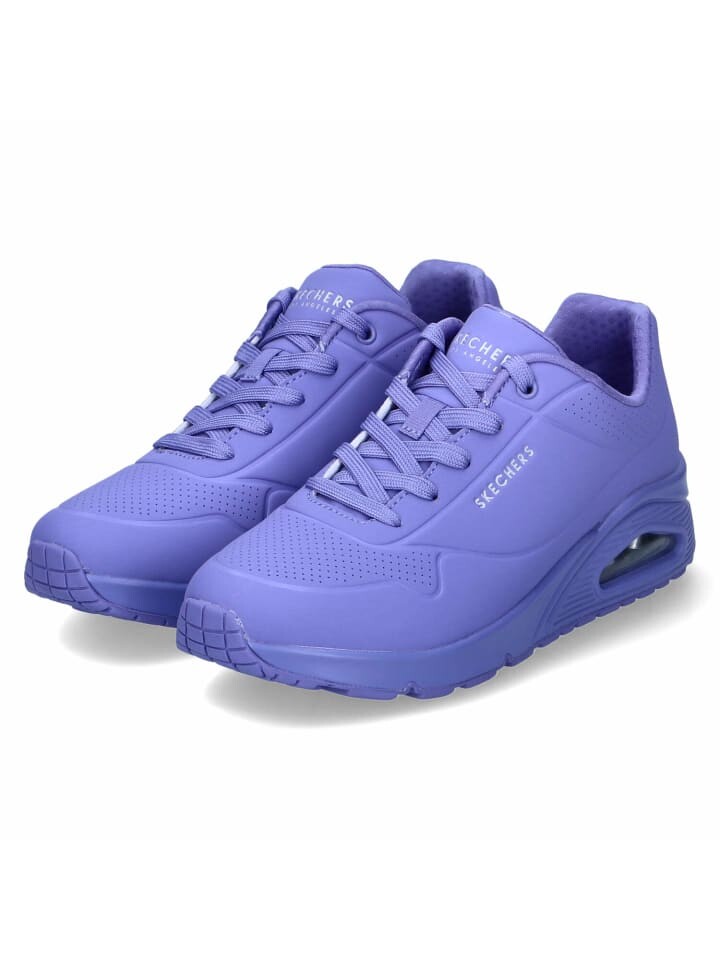 

Кроссовки на шнуровке Skechers, фиолетовый