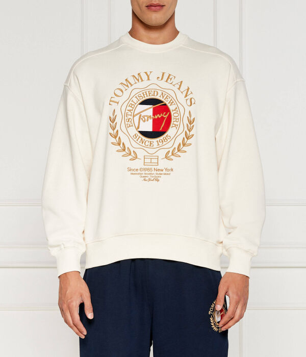 

Свитер Oversize fit Tommy Jeans, бежевый