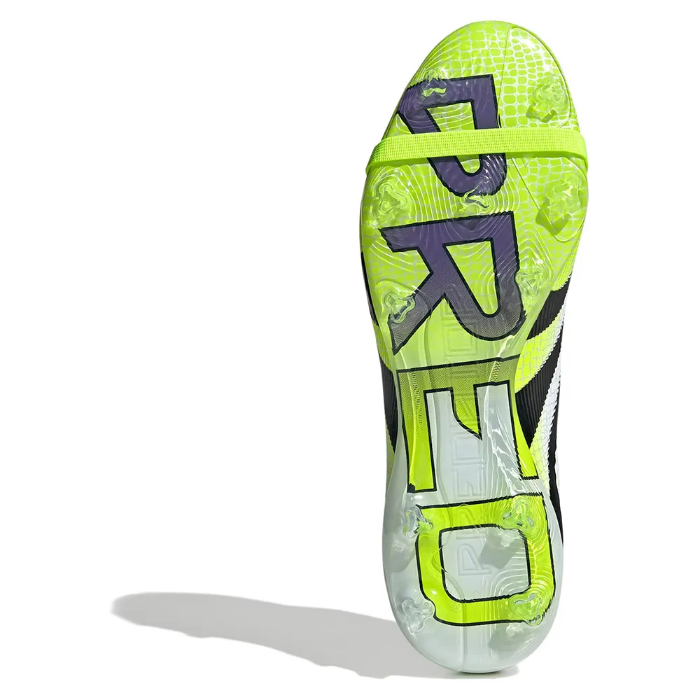 Футбольные бутсы adidas Predator Pro Fold-Over Tongue FG, белый — фото 2