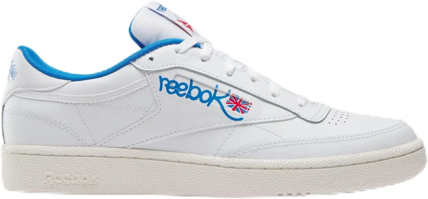 Кроссовки Reebok Unisex Club C 85 OldSneaker, Ftwwht Chalk Kinblu