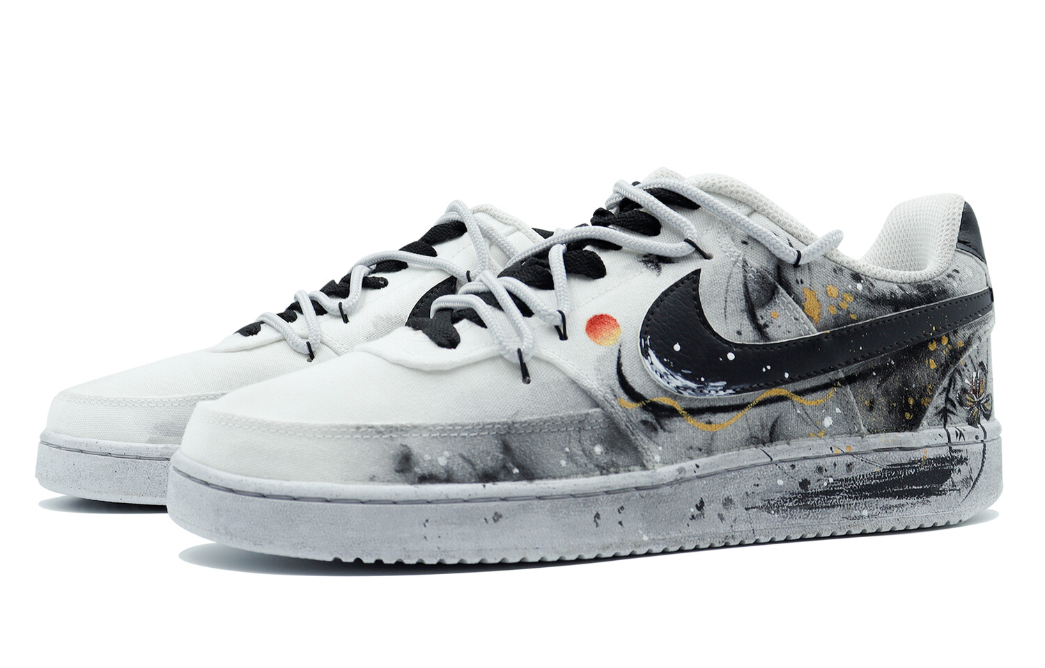

Мужские кроссовки для скейтбординга Nike Court Vision 1, Black
