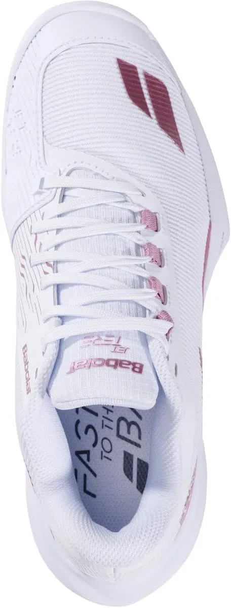 Кроссовки теннисные Babolat Jet Tere 2, белый/золотисто-розовый — фото 4
