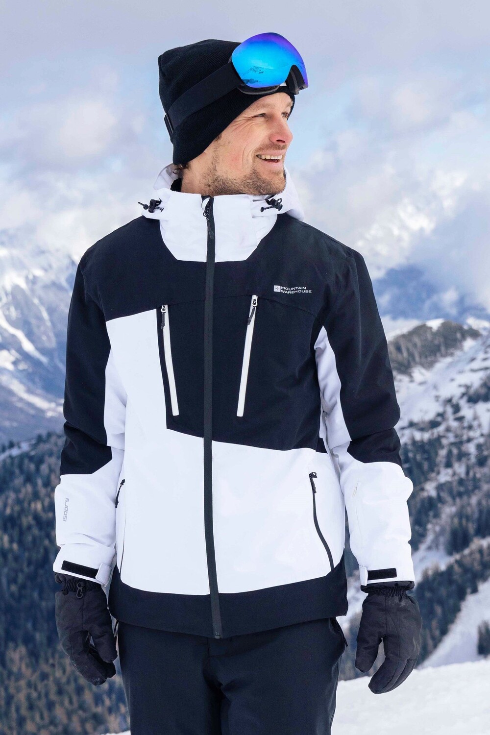 

Мужская лыжная куртка Supernova Mountain Warehouse, белый