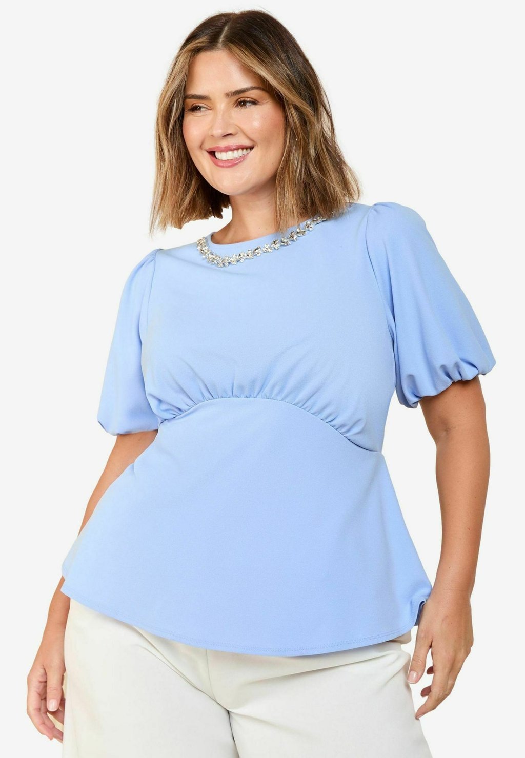

Блуза PLUS SIZE FIT Friends Like These, синий