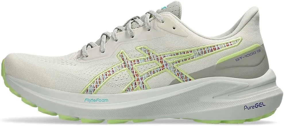 Мужские беговые кроссовки ASICS GT-1000 13, зеленый — фото 3