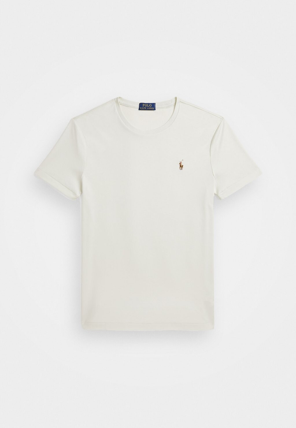 

Базовая футболка CUSTOM SLIM FIT SOFT COTTON T-SHIRT Polo Ralph Lauren, кремовый