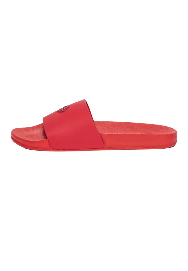 Сланцы Superdry sd&co. pool sliders, красный с черным — фото 2