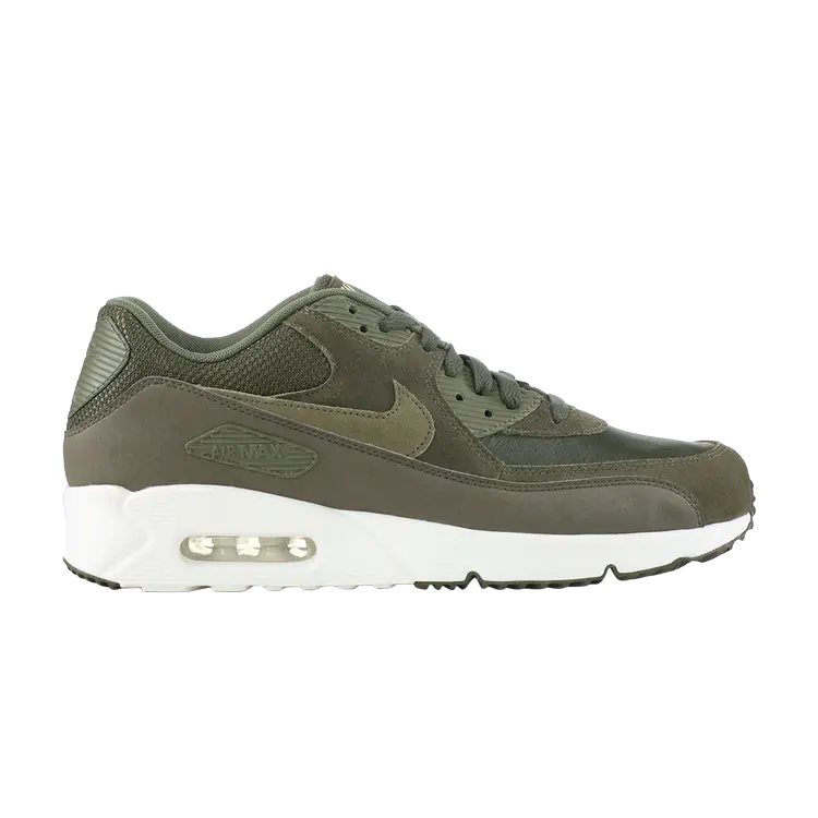 

Кроссовки Nike Air Max 90 Ultra 2.0 Leather 'Cargo Khaki', зеленый