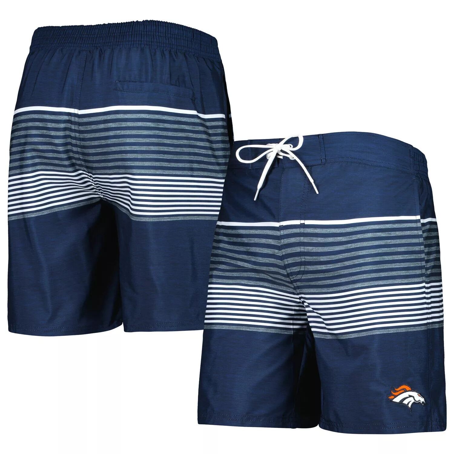 

Мужские спортивные шорты Carl Banks Navy Denver Broncos Coastline Volley Swim Shorts G-III