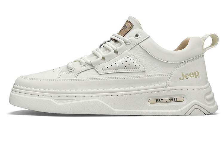 

Кроссовки Jeep Skateboarding Shoes Men Low-top Beige, бежевый