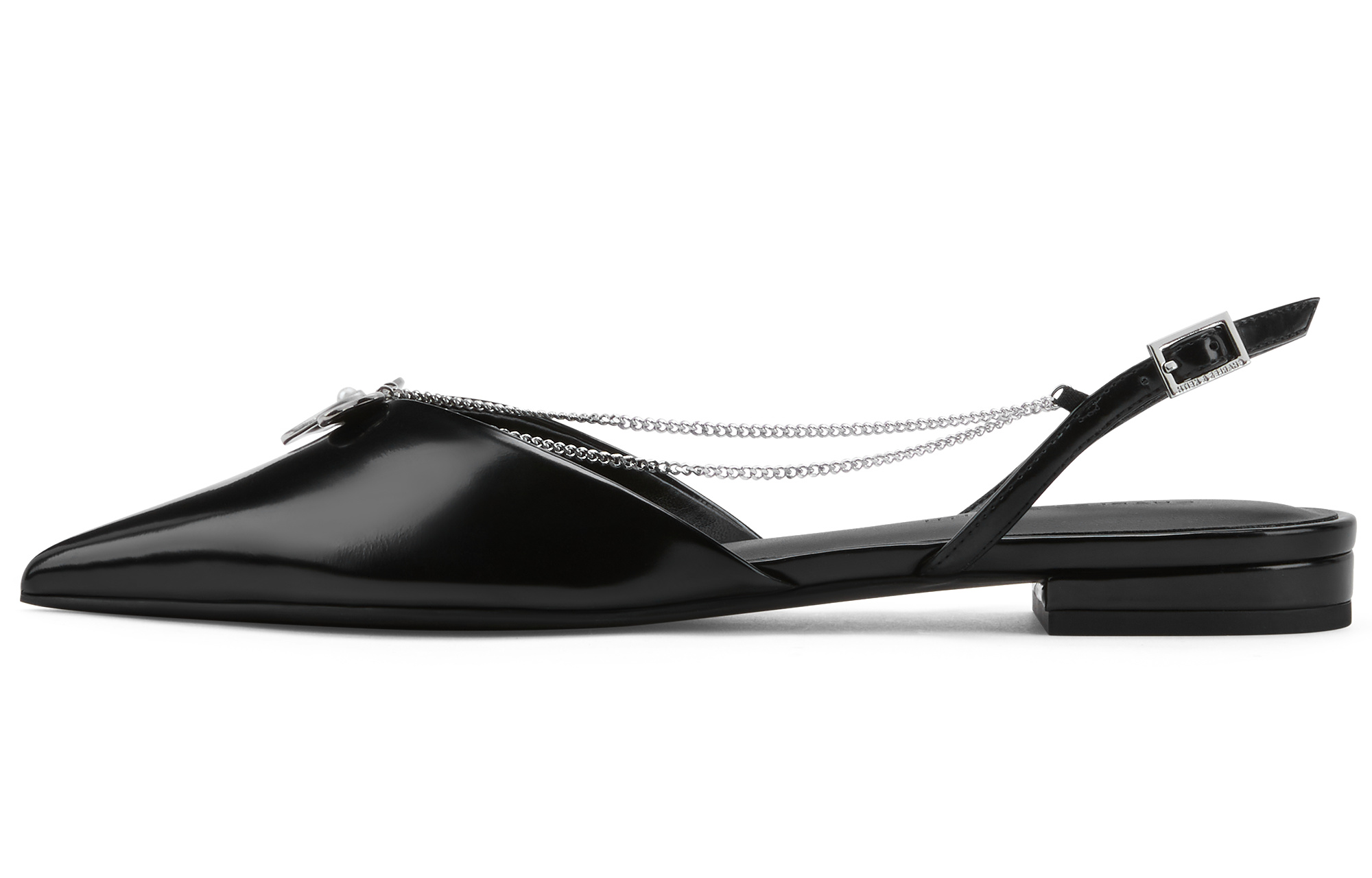 Маленькие бретельки Ck One 2,1 см Женские CHARLES&KEITH Мел Белый — фото 4