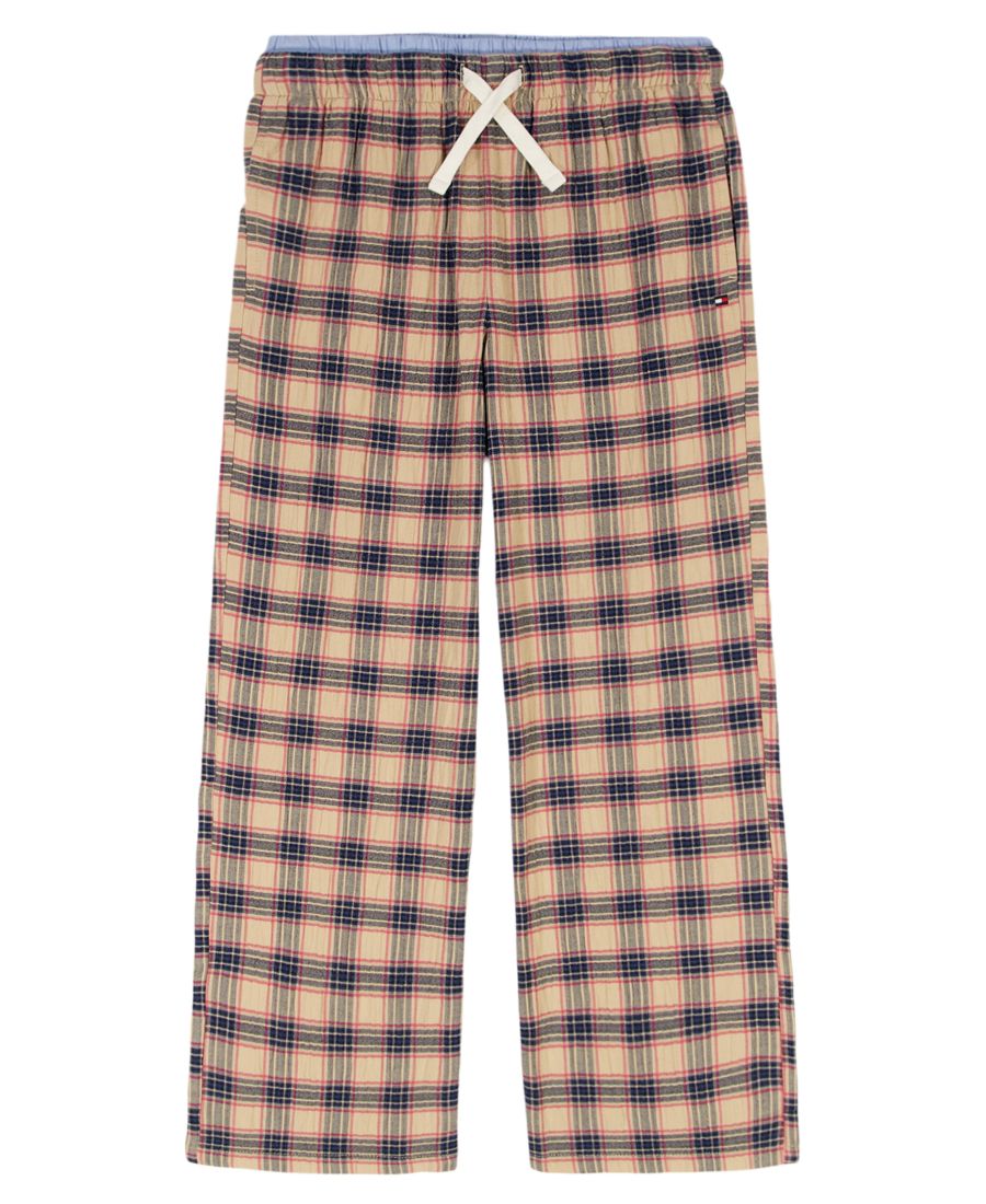 

Домашние брюки в клетку, окрашенные пряжей, для девочек 7-16 лет Tommy Hilfiger, Beige