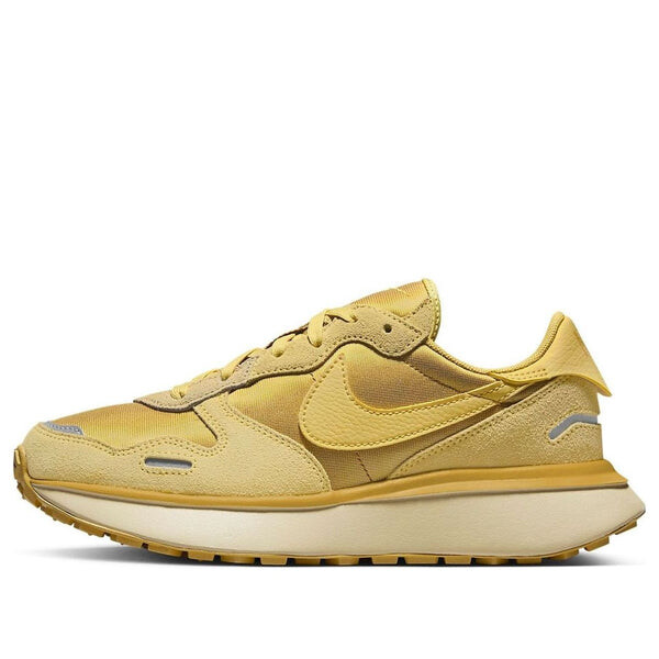 Кроссовки феникс вафли Nike, желтый