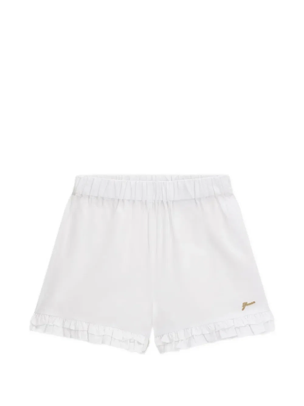 Шорты с оборками Guess Kids, белый