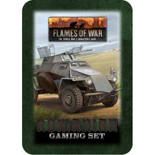 

Фигурки Flames Of War:Romanian Gaming Set (X20 Tokens, X2 Objectives, X16 Dice)