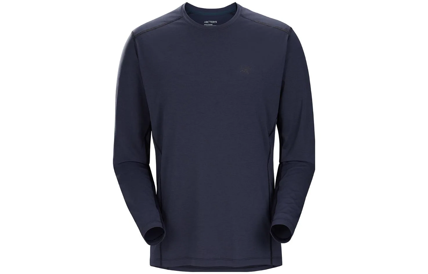 Футболка Motus мужская с круглым вырезом Arcteryx, Sapphire Blue Gray/Black Sapphire Heather