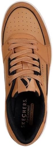 Кроссовки Skechers Mens Uno Court - Low Post Match, Whiskey — фото 4