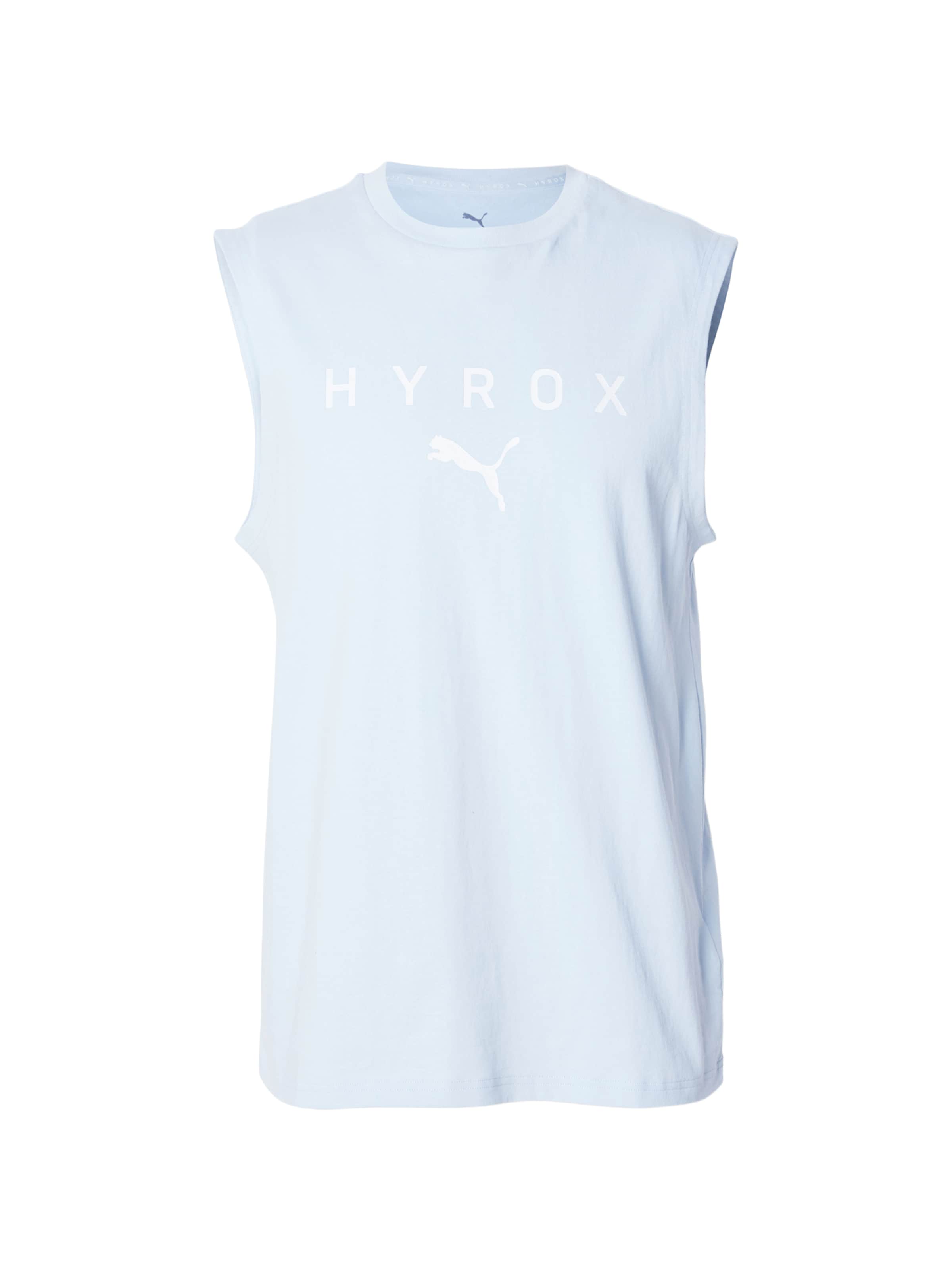 

PUMA Футболка Performance 'x HYROX' в пастельно-голубом цвете