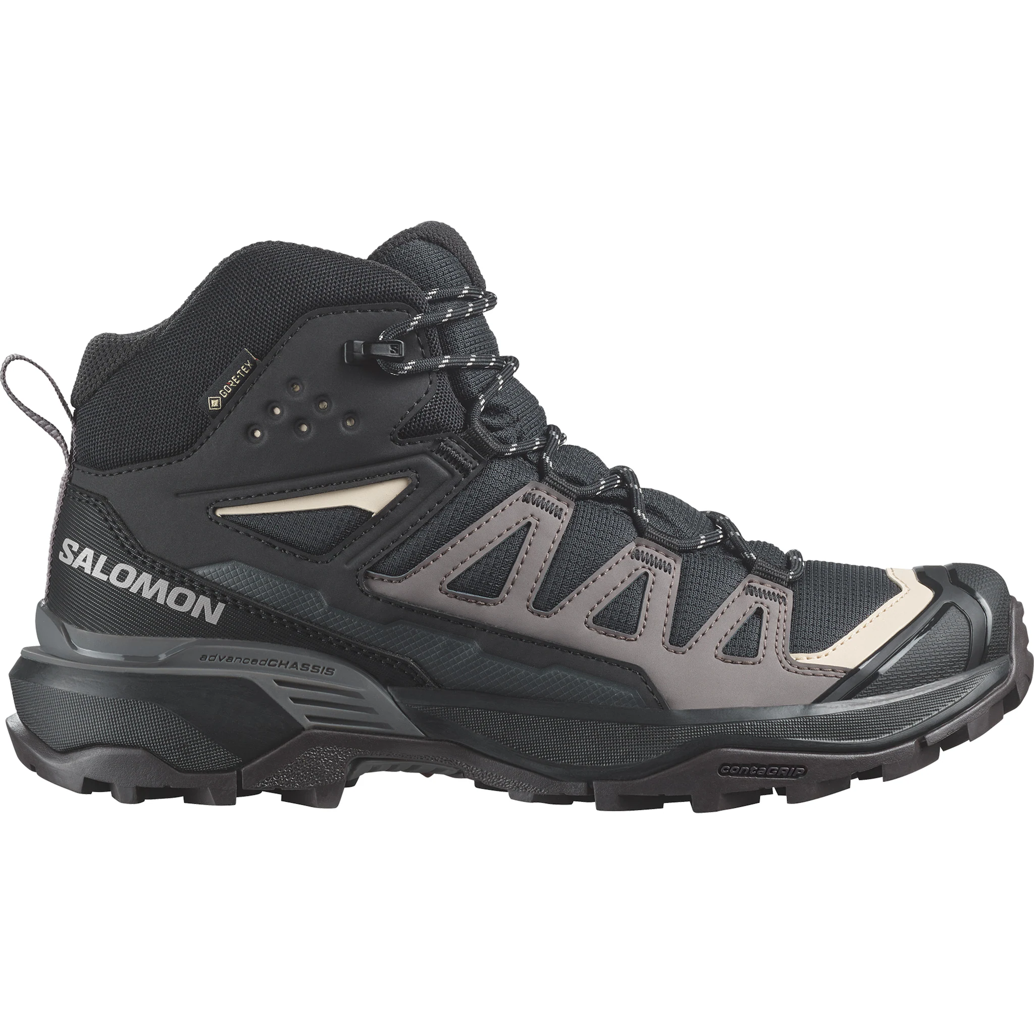 Кроссовки Salomon "X ULTRA 360 MID GORE-TEX", водонепроницаемые, черный — фото 2