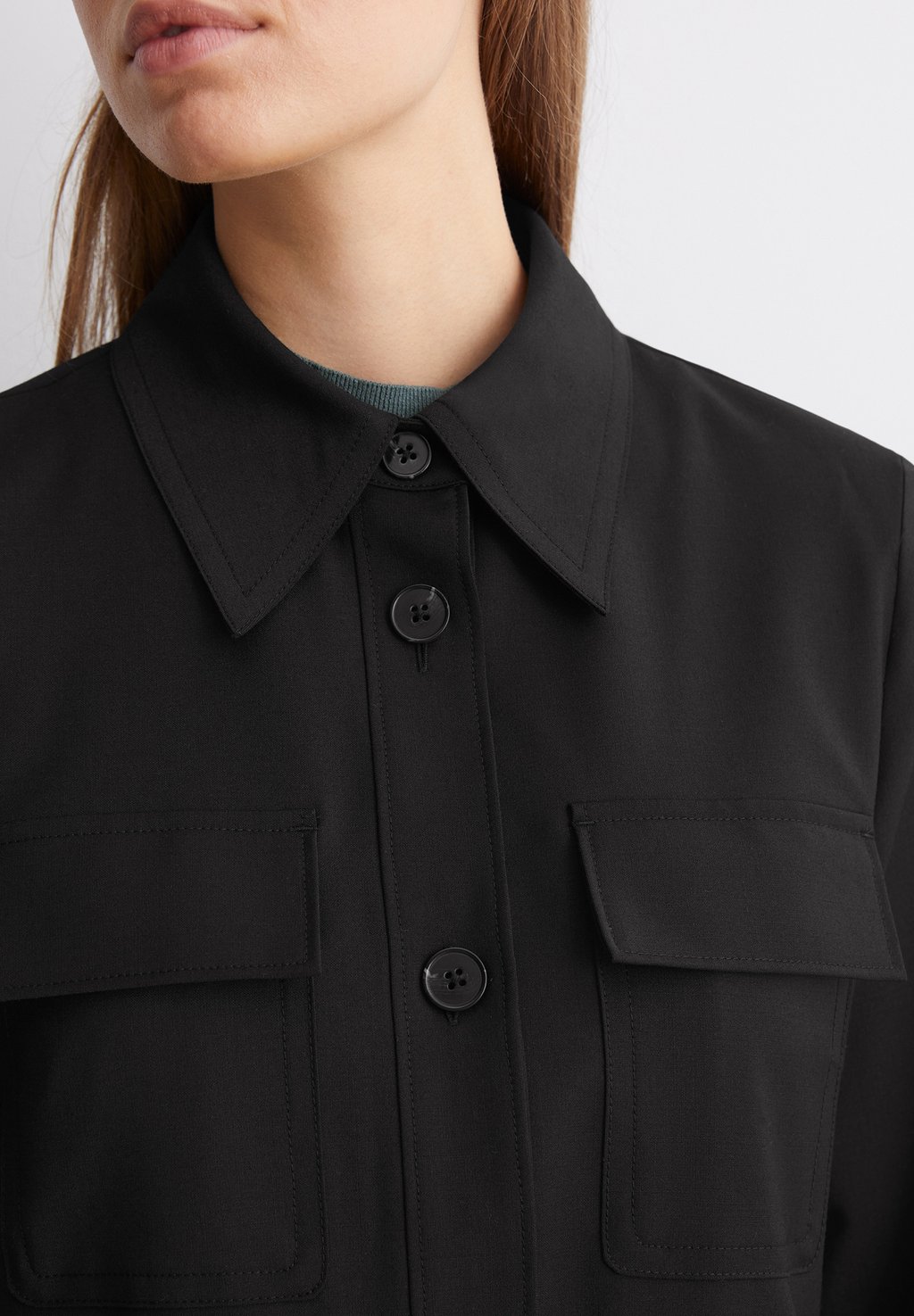 

Летняя куртка COLLAR, FLAP-POCKETS Marc O'Polo, черный