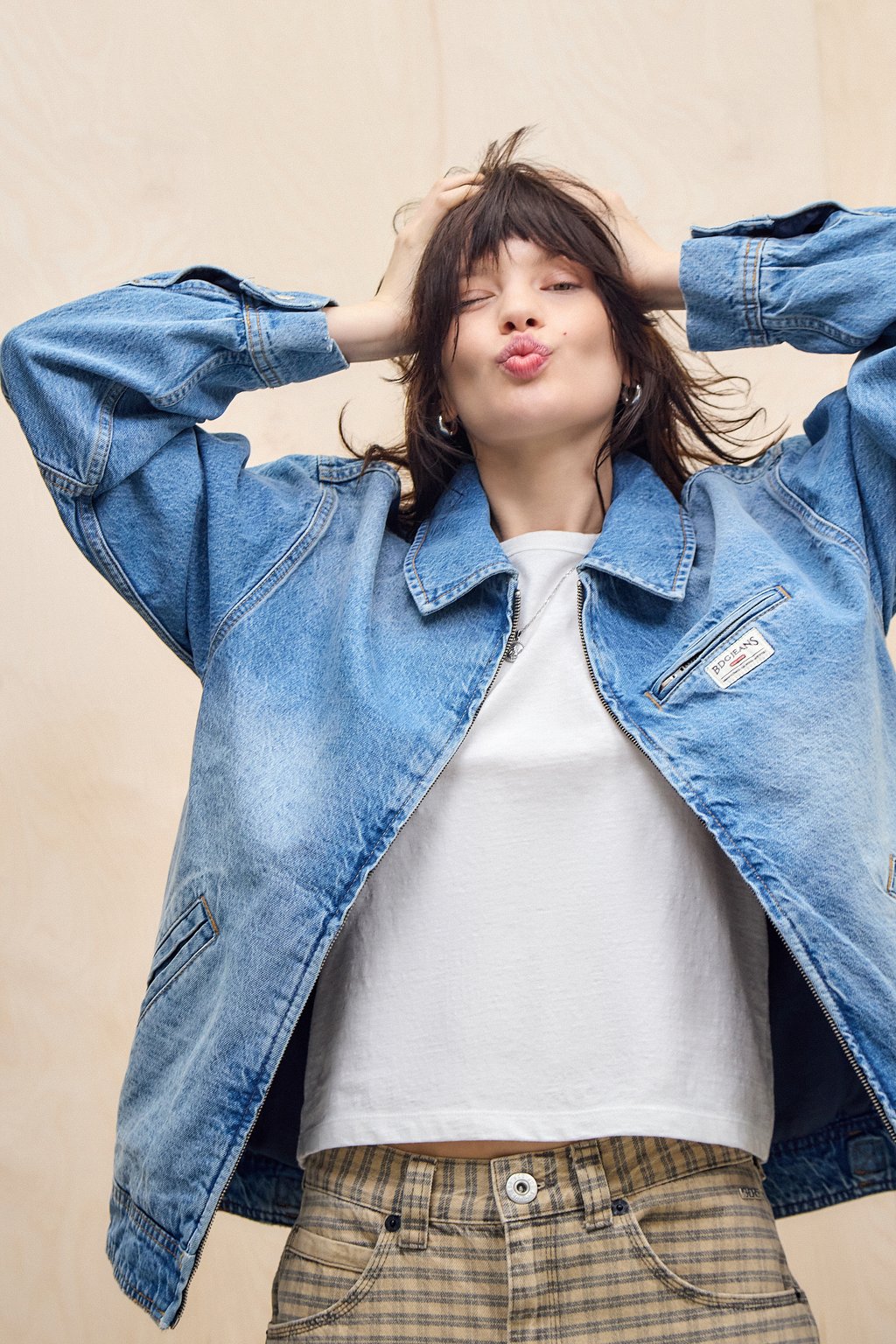 

Джинсовая куртка LUCA JACKET BDG Urban Outfitters, синий