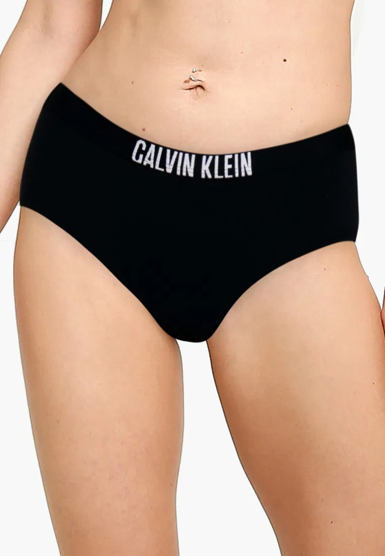 Трусы, Hipster Cut, Calvin Klein, черный — фото 3